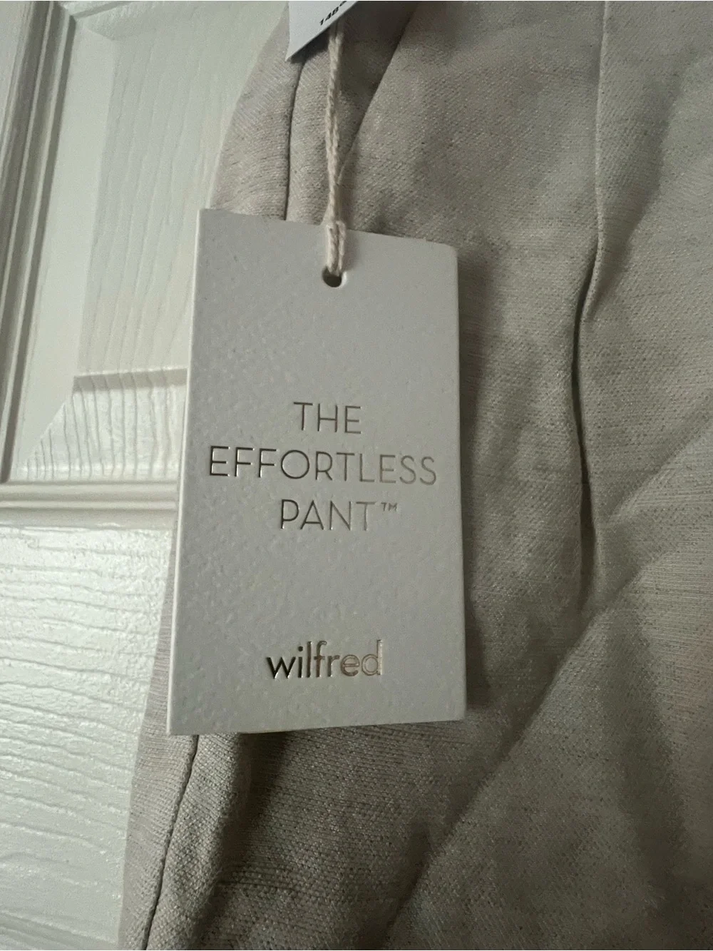 NWT Aritzia The Effortless Pant - Linen